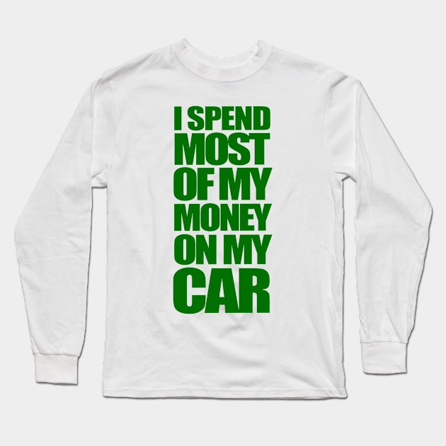 Petrolhead Long Sleeve T-Shirt by VrumVrum